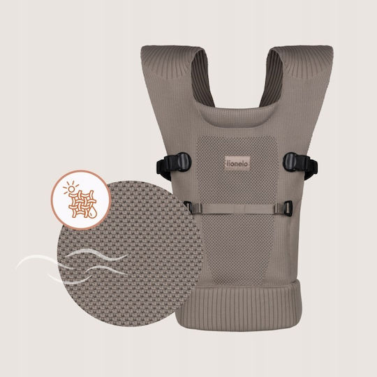 Lionelo Μάρσιπος Πλάτης Μπεζ με Μέγιστο Βάρος 15kg
