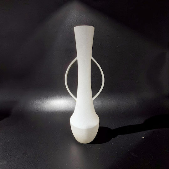 Porcelain White Vase 28x22.5xH80cm