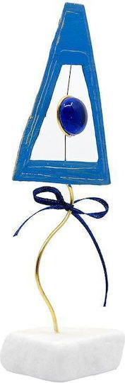Epilekton Art 07-593 Handmade Tabletop Decor Eye Brass 8x19