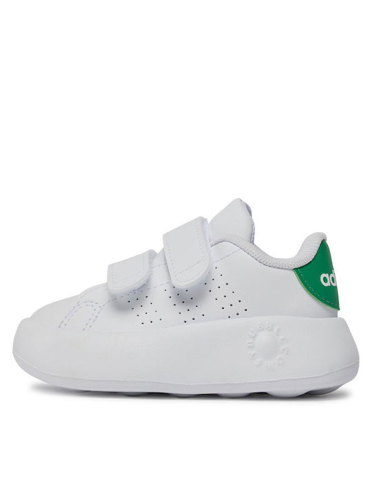 Advantage Kids Sneakers with Hoop & Loop Closure Cloud White / Green