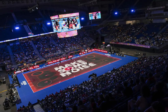 Liga Sport Open Court Basket Ball Indoor