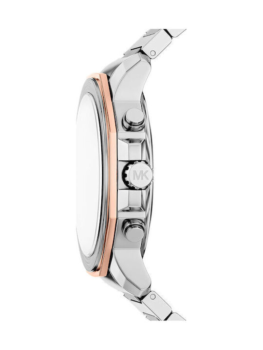 Michael Kors Prescott Men's Watch Battery Silver