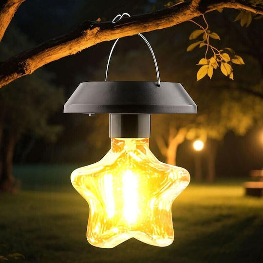 Hanging Solar Light with Warm White Light