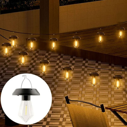 Hängend Solarleuchte mit Warmes Weiß Licht