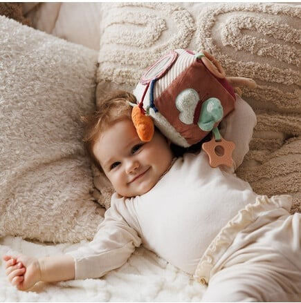 Babyono Babyono Karo Aktivitätsspielzeug Würfel Mit Sounds