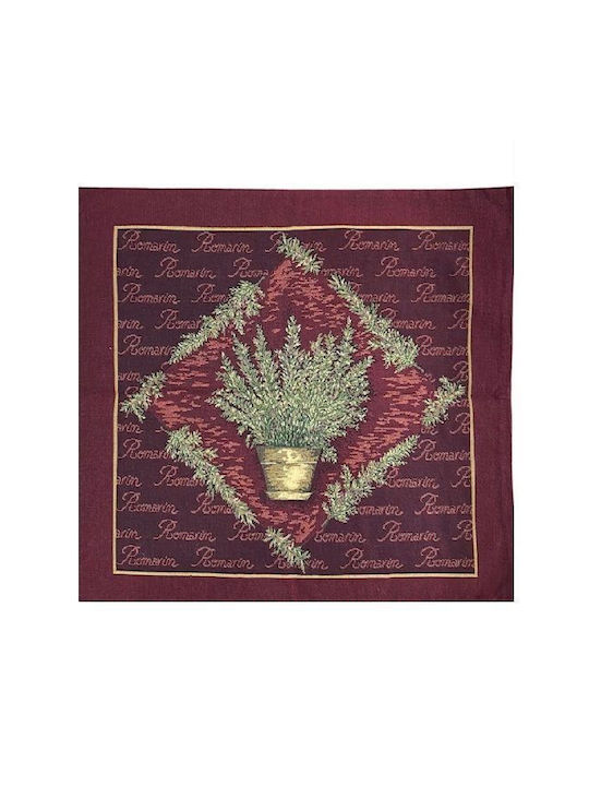 Față De Pernă Bordo 50x50cm Romarin 01