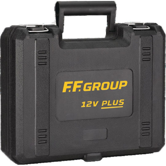 FFG 46565 Set Impact Drill Driver & Impact Screwdriver 12V with 2 Batteries 4Ah and Case