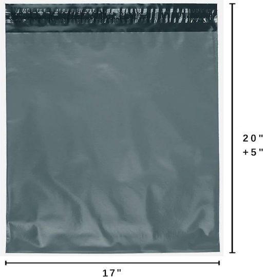 Femmit Σακούλες Courier 17x20+5 Cm Ισχυρό Αυτοκόλλητο Κλείσιμο 100τμχ Αδιάβροχες Αδιαφανείς Ανθεκτικές E-shop Μικρά Αντικείμενα E-shop Προϊόντα & Αποστολές Ecommerce