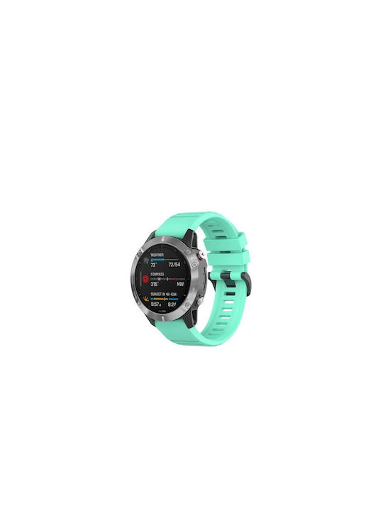 Curea din Silicon Albastru (Fenix 3 / 5X / 5X Plus / 6X / 6X Pro / 7X / 7X Pro / 8 (51mm))