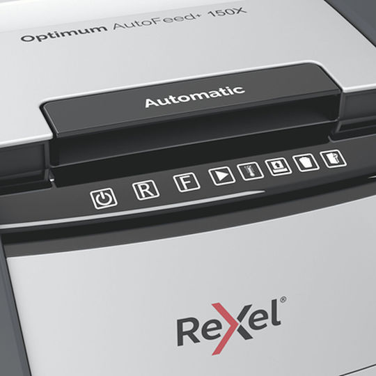 Rexel Καταστροφέας Εγγράφων AutoFeed+ 150X Cross Cut 150 Φύλλων με Κάδο 44lt