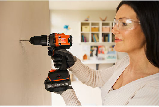 Black & Decker BLD683D1XK Percussive Brushless Battery Drill Driver 18V 1x2Ah