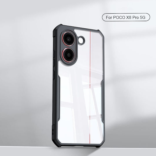 Xundd Back Cover Plastic Transparent Poco X8 Pro