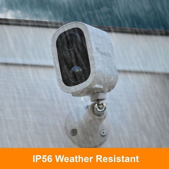 Toucan TWC400S-ML IP Surveillance Camera Wi-Fi Full HD+ 4MP Waterproof Battery with Two-Way Communication