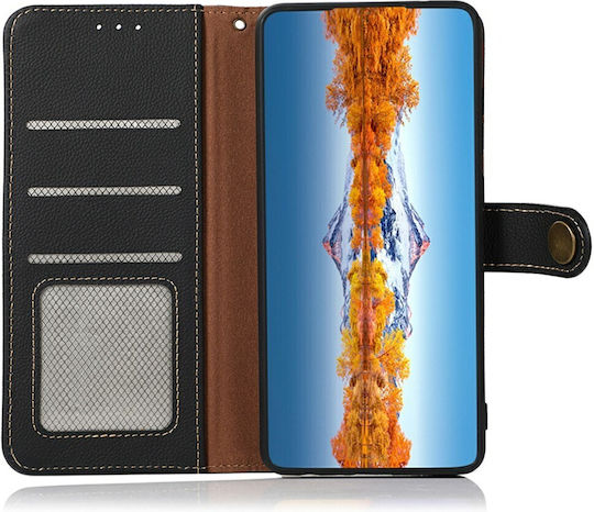 Khazneh Wallet Δερμάτινο Μαύρο (Poco X8 Pro Max)