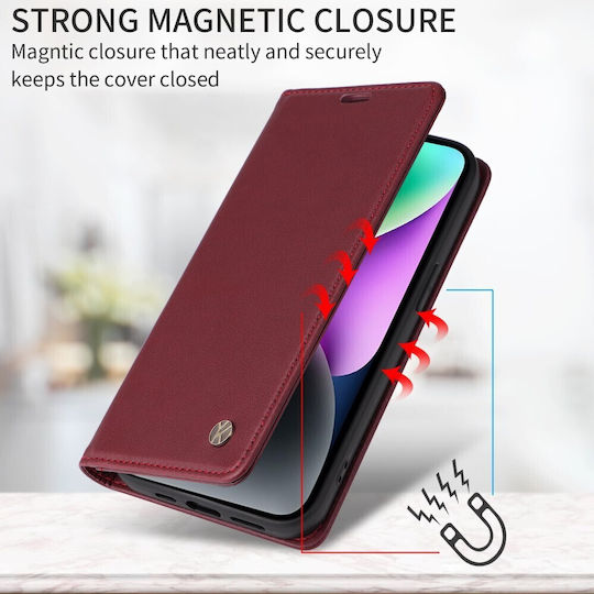 Yikatu Book Burgundy (Poco X8 Pro)