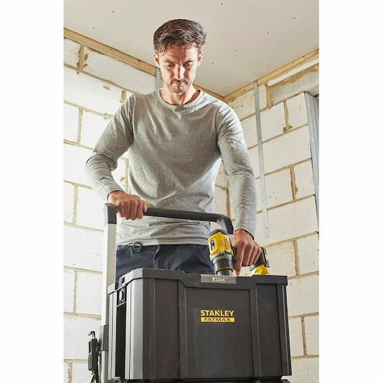 Stanley FatMax TSTAK Plastic Tool Storage Box W32xL32xH27.5cm FMST1-75794