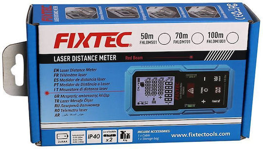 FixTec Laser Meter FHLDM501 with Measuring Range 0.05m-50m