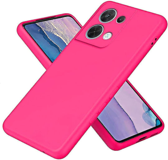 Back Cover Σιλικόνης Φούξια (Oppo Reno8 Pro)