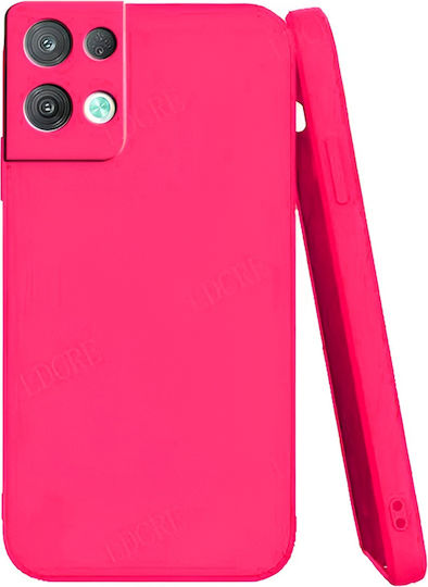 Back Cover Silicon Fuchsia (Oppo Reno8)