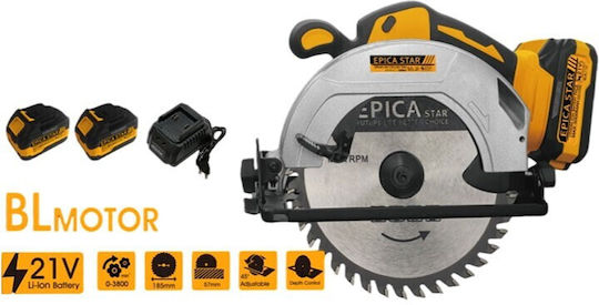 Epica Star EP-10115 Циркулярна пила 2x с Регулиране на Скоростта