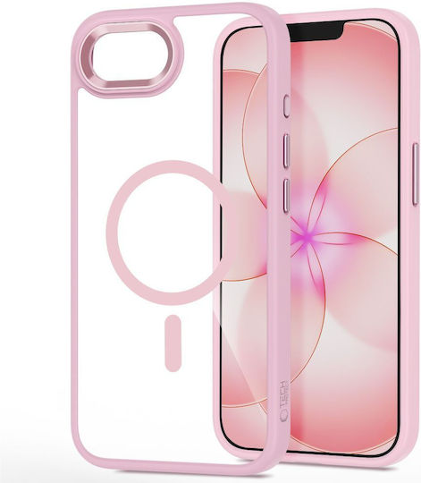 Tech-Protect Magmat Rückseitenhülle aus Silikon Rosa (iPhone 17e / 16e)