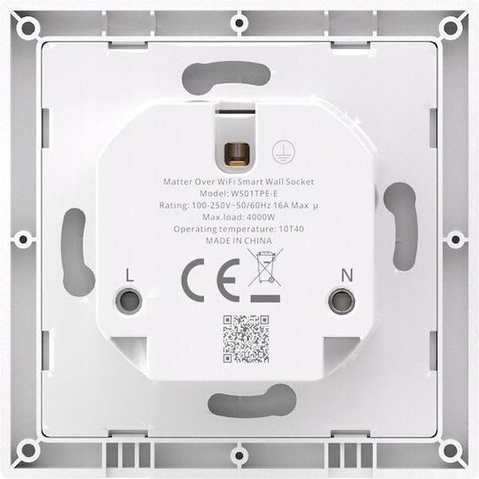 Sonoff Intelligent Wall Socket Sonoff Ws01tpe-e Wifi Type E