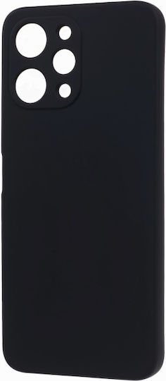 Senso Liquid Back Cover Σιλικόνης Μαύρο (Redmi 12 4G / Redmi 12 5G)