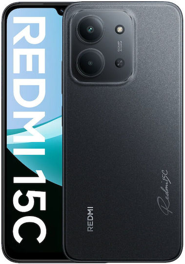 Xiaomi Redmi 15C Dual SIM (4GB/128GB) Midnight Black | Skroutz.mt