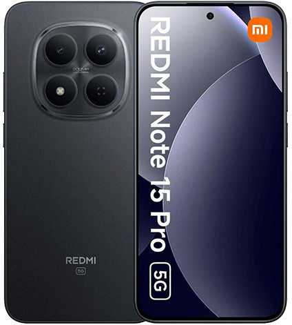 Xiaomi Redmi Note 15 Pro 5G Dual SIM (12GB/512GB) Black