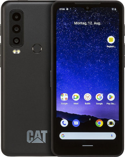 CAT S75 5G Dual-SIM (6GB/128GB) Widerstandsfähig Smartphone Schwarz