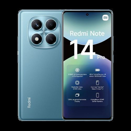 Xiaomi Redmi Note 14 Pro 4G Dual SIM (12GB/512GB) Ocean Blue