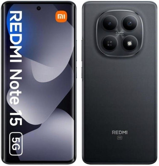 Xiaomi Redmi Note 15 5G Dual-SIM (6GB/128GB) Schwarz