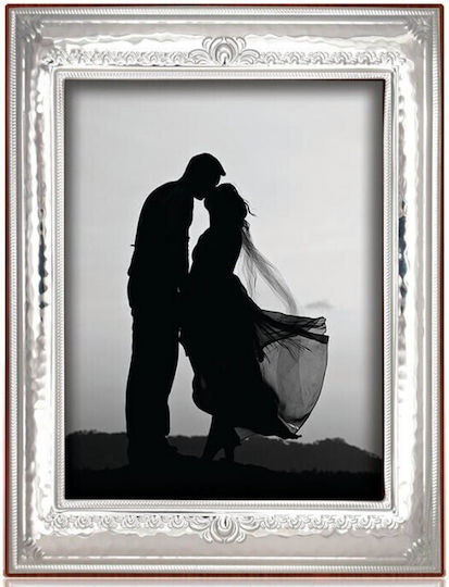 Slevori Fotorahmen Silber mit Silbernem Rahmen