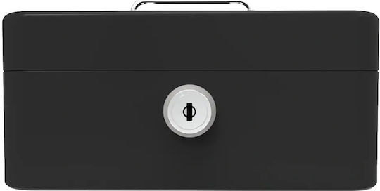 Deli Cash Box with Lock ET500 Black