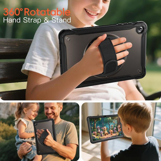 Strong Back Cover Black Galaxy Tab A11+