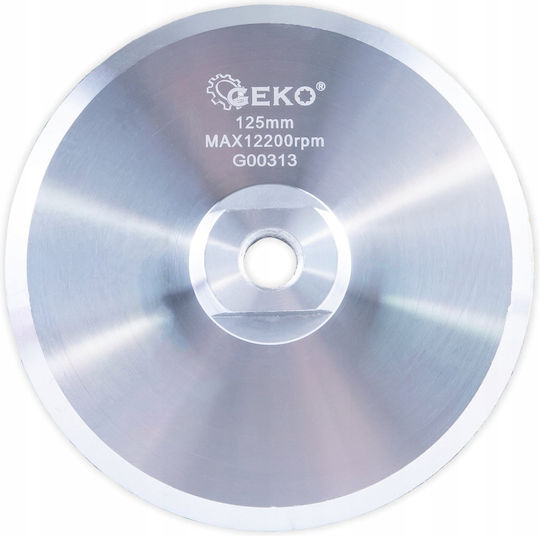 Geko Aluminum Polishing Disc Velcro 125mm M14 Profi 40