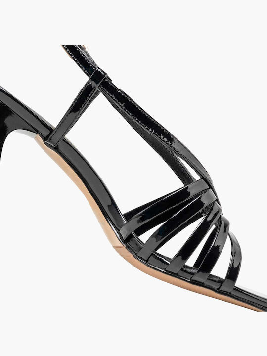Sandale Elegante Damă Din Piele Negre