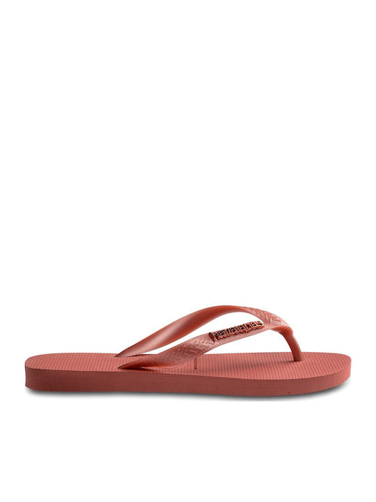 Havaianas Top Logo Metallic Flip Flops Κόκκινα