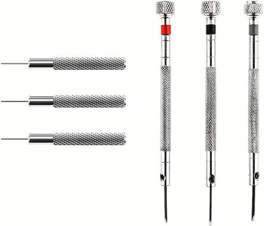 Watch Repair Tool Case Set 13pcs Batteries Straps Bs-147