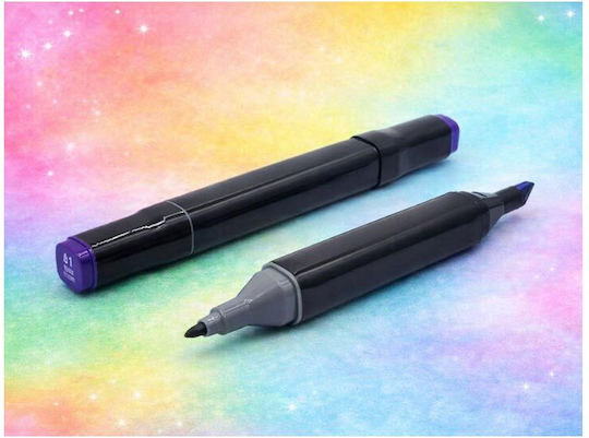 Drawing Markers 1mm Thin Double-Tipped Set 120 Colours