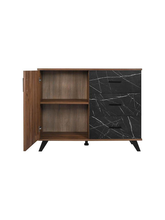 Wooden Bedroom Chest of Drawers 106x40x84cm
