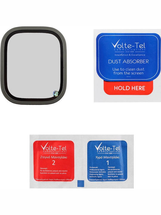 Volte-tel Tempered Glass Apple Watch Ultra 2 49mm 3d Titanium 1.92" 0.30mm Full Cover Green Volte-tel