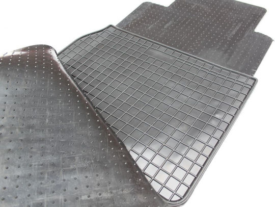 Refref Rubber Car Mats Mecedes W124 1984-1997 Black 4 Pieces