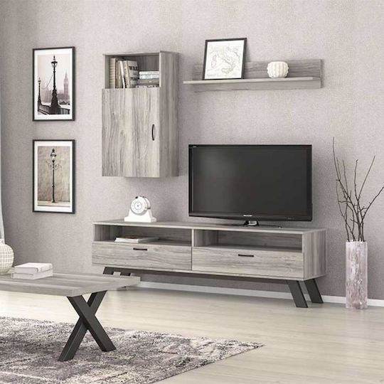 Bibliotecă Living N32 Maro L150xL44.5xÎ200cm