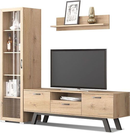 Bibliotecă Living N30 Maro L195xL45xÎnălțime180cm