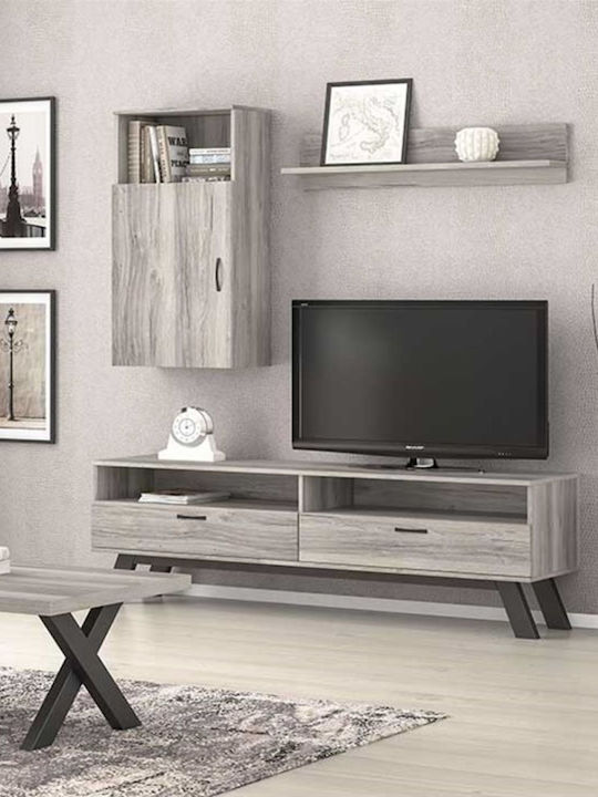 Bibliotecă Living N32 Maro L150xL44.5xÎnălțime200cm