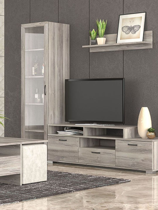 Wohnzimmer TV-Einheit No29 Braun M130xB44,5xH36cm