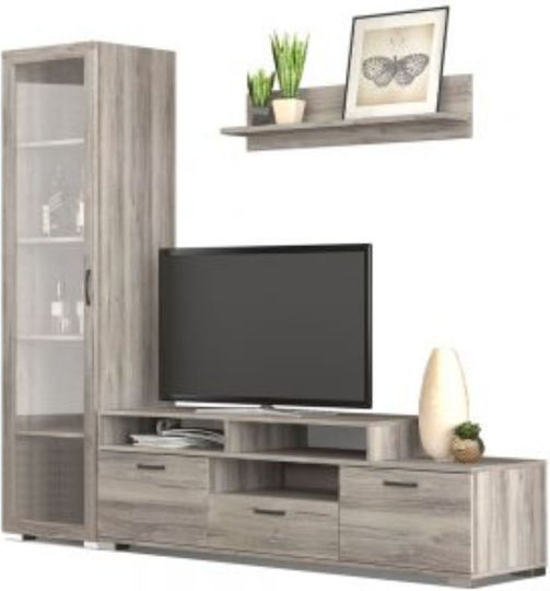 Living Room TV Unit No29 Brown L130xW44.5xH36cm