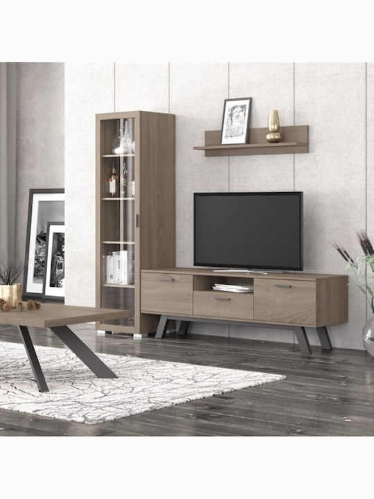 Bibliotecă Living N30 Maro L195xL45xÎnălțime180cm