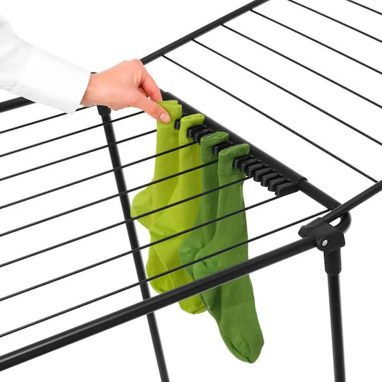 Brabantia HangOn Drying Rack Too Folding Floor Clothes Drying Rack with 22m Hanging Length